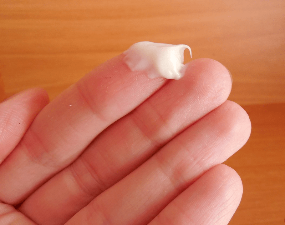 Gelarex CREAM stroomt niet en wordt niet vies
